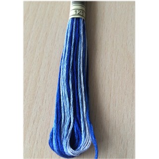 121 bleu delft diapré