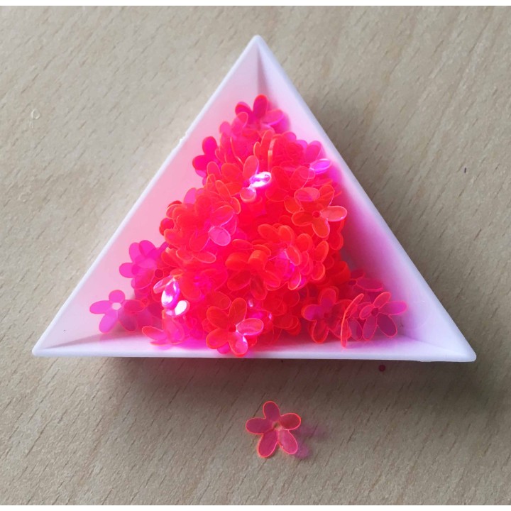 paillette cuvette floral 