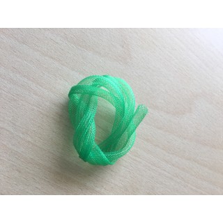 ruban tubulaire résille couleur vert