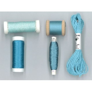 Pack de découvverte Soie d'Alger bleu