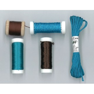 Pack de découvverte Soie d'Alger bleu