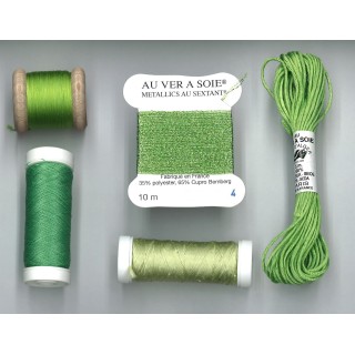 Pack de découvverte Soie d'Alger bleu