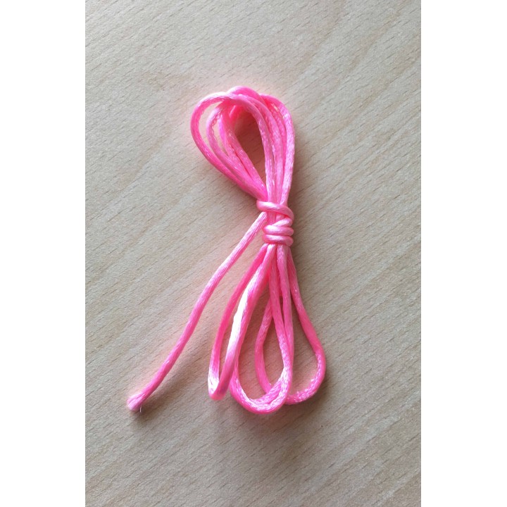 fil queue de rat rouge  diamètre: 1 mm 