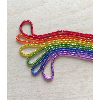 perles de rocaille diamantée10/o