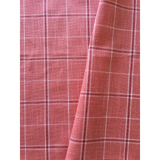 toile à broder "Murano carré" écru / marron