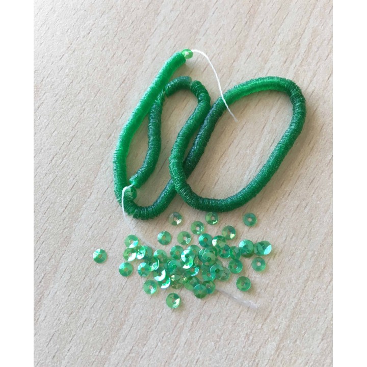 cuvettes vert prairie 3 mm