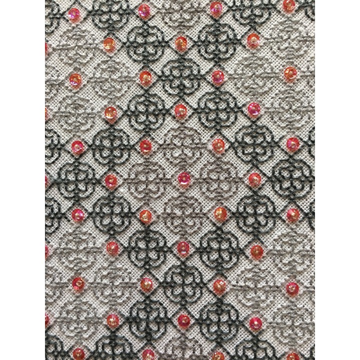 Kit "Fleur en soie et glitter" fiche technique