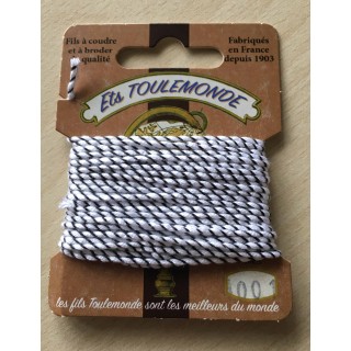 Fil métallique multicolore (argent, vert, framboise) 7029