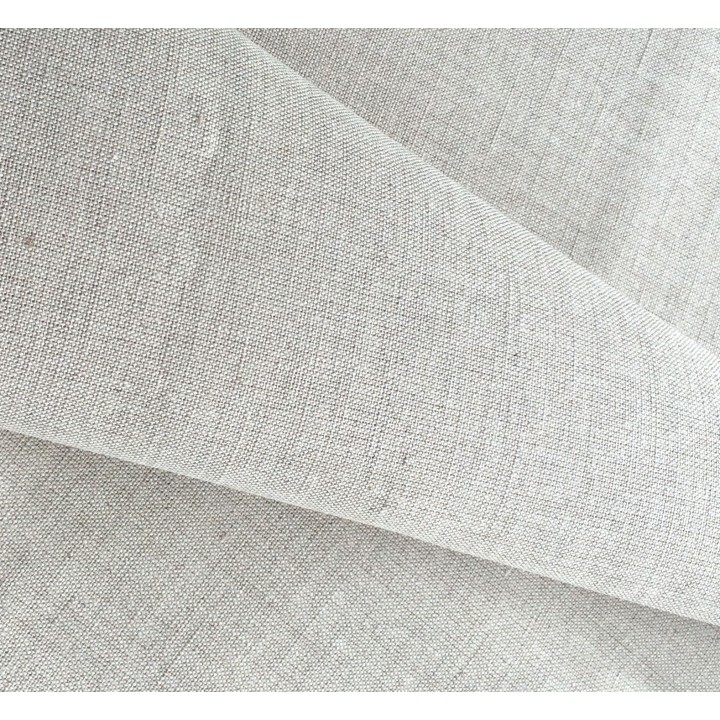 toile à broder "Murano carré" écru / marron
