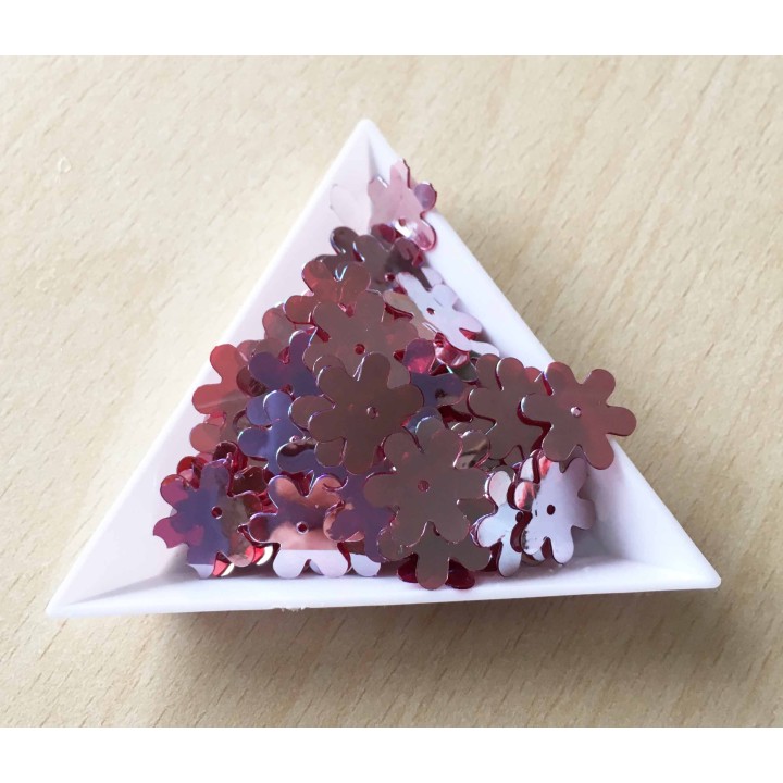 paillette "trou en haut" couleur 