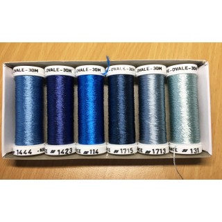 Pack de découvverte Soie d'Alger bleu