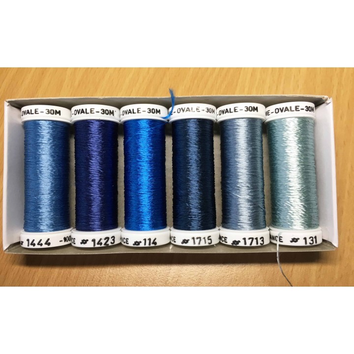 Pack de découvverte Soie d'Alger bleu