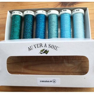 Pack de découvverte Soie d'Alger bleu