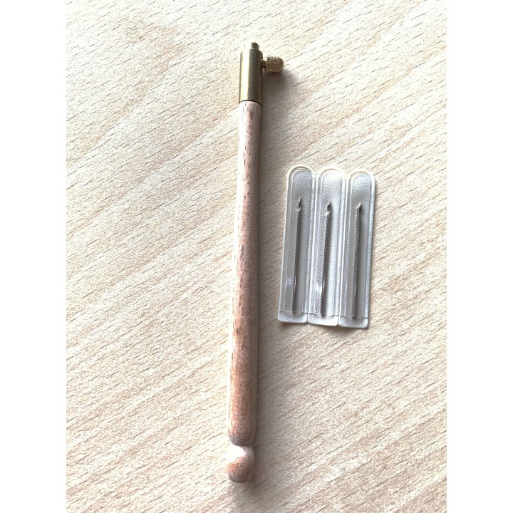 manche pour crochet de Lunéville