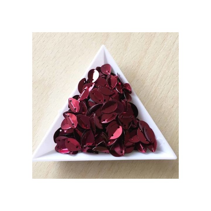 paillette "trou en haut" couleur 