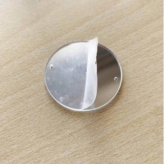 miroir shisha à coudre  disque  taille 3 cm  doré 