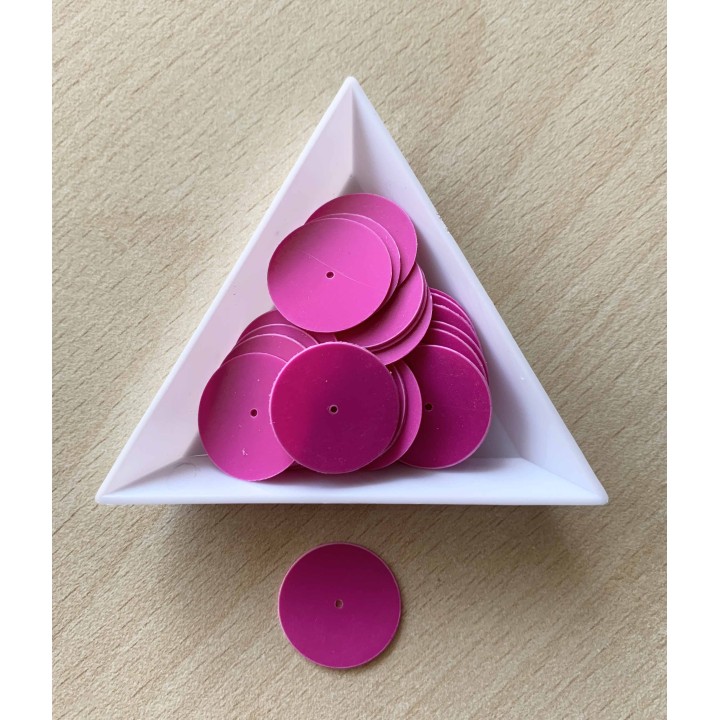 paillette "trou en haut" couleur 