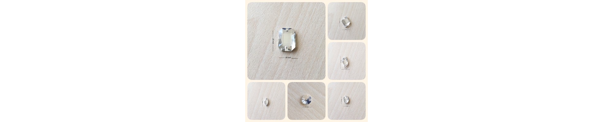 strass en verre cristal