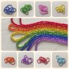 rainbow colors diamantées