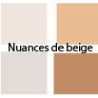 nuances de beige