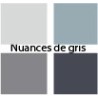 nuances de gris