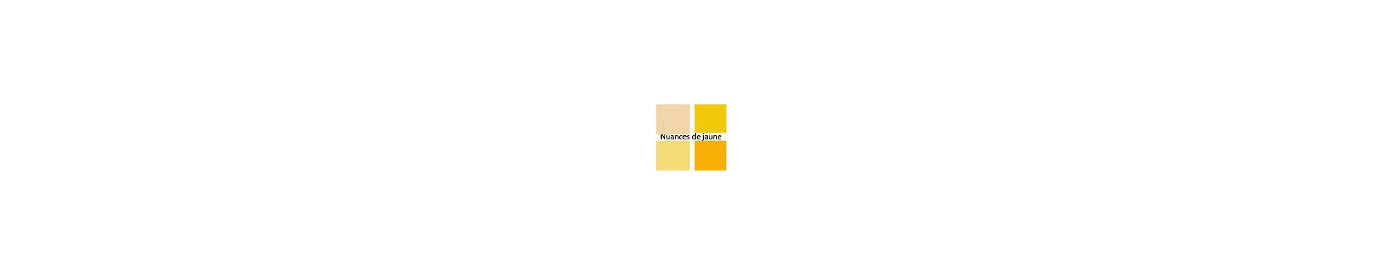 nuances de jaune