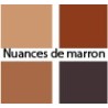 nuances de marron