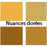 nuances dorées