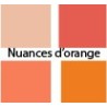 nuances orange