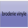 broderie vinyle