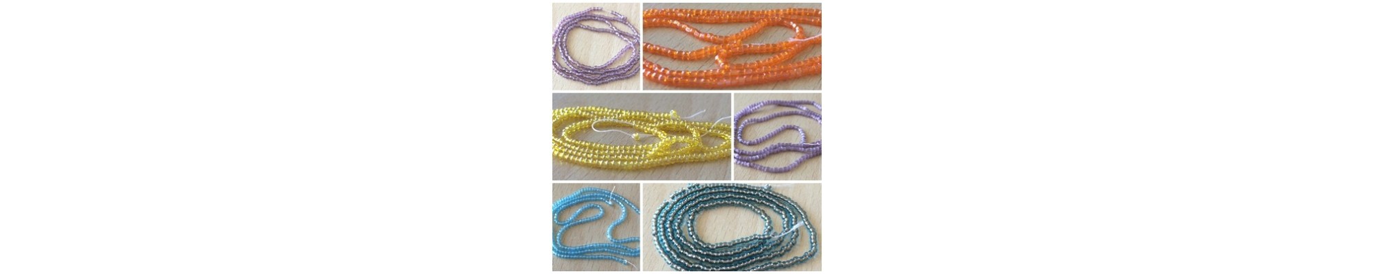 perles 10 - 11 sur fil