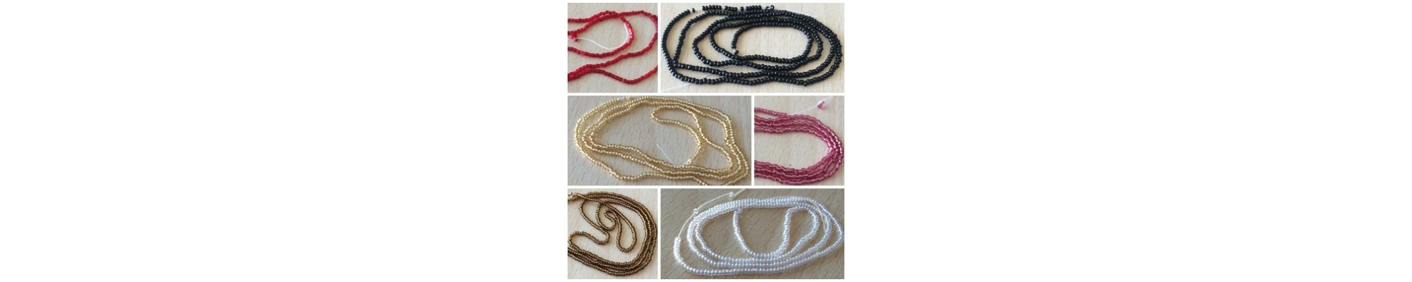 perles 12 - 13 sur fil