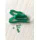 paillettes  vert chartreuse lustré irisé  4 mm 7050