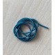 Cannetille spirale turquoise : ressort métallique 1 mm