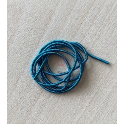 Cannetille spirale turquoise : ressort métallique 1 mm