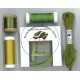 Pack de découverte mélange fils de soie vert clair 2
